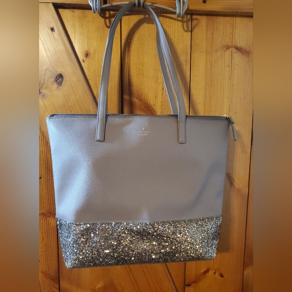 Kate Spade Greta Court Glitter Penny Tote